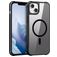 Mobigear Shockproof iPhone 15 MagSafe Hoesje Hardcase Backcover - Zwart