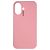 Nudient Base iPhone 16 Plus Siliconen Hoesje Backcover - Baby Pink