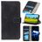 Mobigear Croco POCO X5 Hoesje Bookcase Portemonnee - Zwart