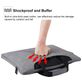 Haweel Oxford Laptop Aktetas 15 - 16 inch Laptoptas + Handvat - Grijs