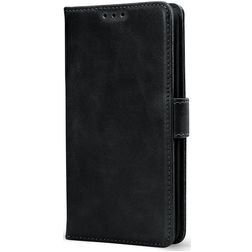 Mobilize Premium Gelly Samsung Galaxy S25 Ultra Hoesje Bookcase Portemonnee - Zwart