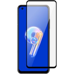 Mobigear Premium ASUS Zenfone 9 Glazen Screenprotector - Case Friendly - Zwart