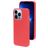 Mobiparts iPhone 13 Pro Siliconen Hoesje Backcover - Scarlet Red