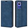 Mobigear Retro Slim Realme GT Neo 3 Hoesje Bookcase Portemonnee - Blauw