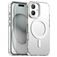 Mobigear Shockproof iPhone 18 MagSafe Hoesje Hardcase Backcover - Wit