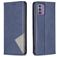 Mobigear Rhombus Slim Nokia G42 Hoesje Bookcase - Blauw