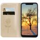 Mobigear Roses Xiaomi Pocophone F1 Hoesje Bookcase Portemonnee - Goud