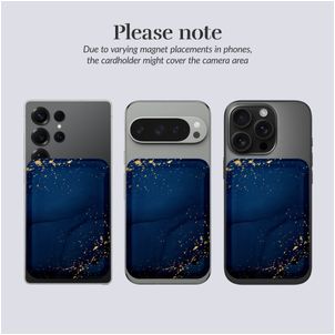 MIO Pasjeshouder - 3 Pasjes - MagSafe Compatible - Midnight Sparkle