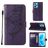Mobigear Butterfly Realme 9 Pro Plus Hoesje Bookcase Portemonnee - Paars