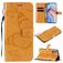 Mobigear Butterfly OPPO Reno 4 Hoesje Bookcase Portemonnee - Cognac
