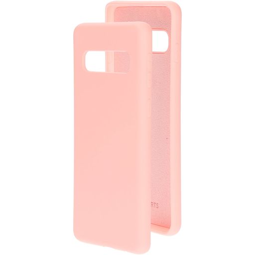 Mobiparts Samsung Galaxy S10 Siliconen Hoesje Backcover - Blossom Pink
