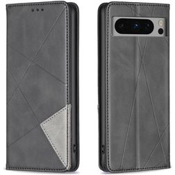 Mobigear Rhombus Slim Google Pixel 8 Pro Hoesje Bookcase - Zwart