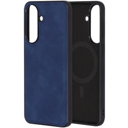 Mobiparts Classic Samsung Galaxy A57 MagSafe Hoesje TPU,Kunstleer Backcover - Sapphire Blue
