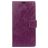 Mobigear Basic Alcatel 1C (2019) Hoesje Bookcase Portemonnee - Paars