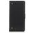 Mobigear Ranch LG K61 Hoesje Bookcase Portemonnee - Zwart