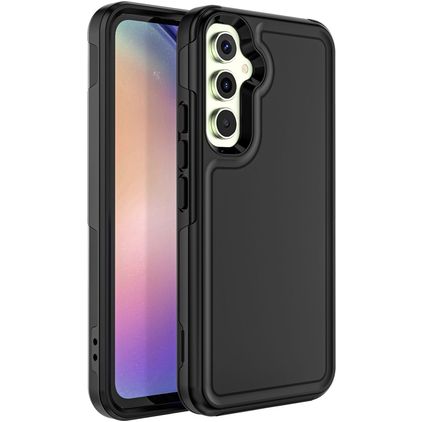 Mobigear Traveller Samsung Galaxy A54 Hoesje Hardcase Backcover - Zwart