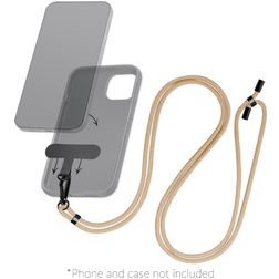 Mobilize Lanyard Universeel Telefoonkoord Verstelbaar - Sand