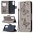 Mobigear Butterfly Samsung Galaxy S20 FE Hoesje Bookcase Portemonnee - Grijs