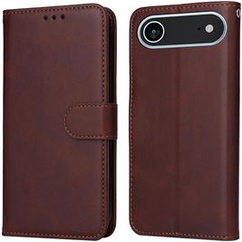 Mobigear Wallet iPhone Air Hoesje Bookcase Portemonnee - Bruin