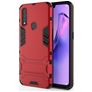 Mobigear Armor Stand OPPO A31 Hoesje Hardcase Backcover Shockproof met Standaard - Rood