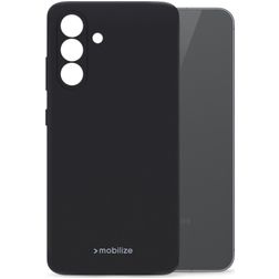 Mobilize Rubber Gelly Samsung Galaxy A56 Hoesje Flexibel TPU Backcover - Zwart