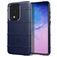Mobigear Rugged Shield Samsung Galaxy Note 20 Hoesje Flexibel TPU Backcover Shockproof - Blauw