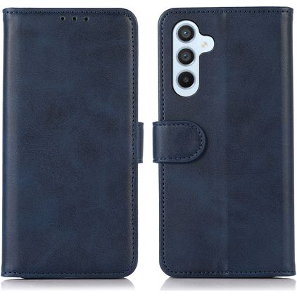 Mobigear Wallet Samsung Galaxy A16 Hoesje Bookcase Portemonnee - Blauw