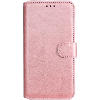 Mobigear Wallet Motorola Moto E6s (2020) Hoesje Bookcase Portemonnee - Roze