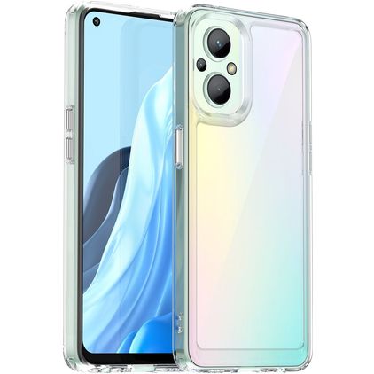 Mobigear Crystal Doorzichtig OPPO Reno 7 Lite Hoesje Hardcase Backcover - Transparant