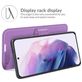 Mobigear Classic Samsung Galaxy S22 Hoesje Bookcase Portemonnee - Paars