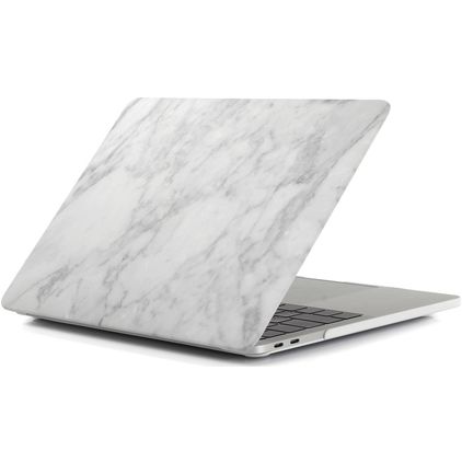 Mobigear Marble MacBook Pro 16 Inch (2021-2026) Hoes Hardshell Laptopcover MacBook Case - Grijs - Model A2485 / A2780 / A2991 / A3186 / A3428 / A3429