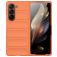 Mobigear Bumpy Samsung Galaxy Z Fold 5 Hoesje Flexibel TPU Backcover - Oranje