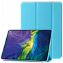 Mobigear Tri-Fold Gel iPad 11 (2025) Hoes TPU,Kunstleer Bookcase - Turquoise