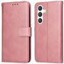 Mobigear Wallet Samsung Galaxy S24 Plus Hoesje Bookcase Portemonnee - Roségoud