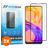 Mobigear Premium Realme 8 Glazen Screenprotector - Case Friendly - Zwart (3-Pack)
