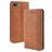 Mobigear Sensation iPhone SE (2022) Hoesje Bookcase Portemonnee - Cognac