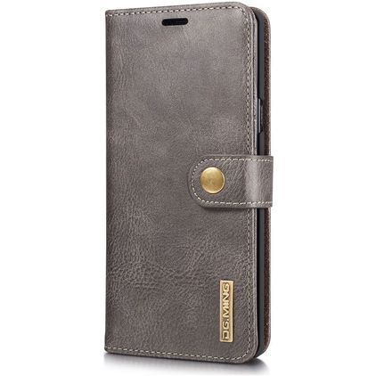 Mobigear Snap Button Samsung Galaxy Note 9 Hoesje Uitneembare 2in1 Bookcase Portemonnee - Zwart