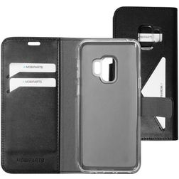 Mobiparts Classic Wallet Samsung Galaxy S9 Hoesje Bookcase Portemonnee - Zwart