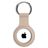 Xccess Keychain Apple AirTag Hoesje Flexibel Siliconen Sleutelhanger - Sand