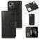 Mobigear Wallet iPhone 13 Pro Max Hoesje Uitneembare 2in1 Bookcase Portemonnee - Zwart