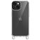 Mobigear Bungy iPhone 14 Hoesje Hardcase Backcover - Zilver