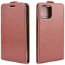Mobigear iPhone 12 Mini Hoesje Flipcase - Bruin