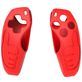 Mobigear Classic Dun Playstation 5 controller Hoesje Flexibel Siliconen - Rood