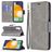 Mobigear Excellent Samsung Galaxy A13 5G Hoesje Bookcase Portemonnee - Grijs