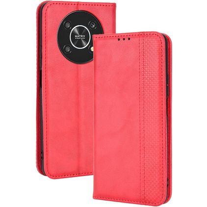 Mobigear Sensation HONOR Magic 4 Lite Hoesje Bookcase Portemonnee - Rood
