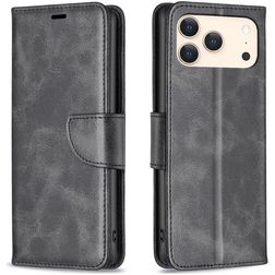 Mobigear Excellent iPhone 18 Pro Hoesje Bookcase Portemonnee - Zwart