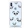 Mobigear Design iPhone XS Max Hoesje Flexibel TPU Backcover - Panda