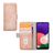 Mobilize Elite Gelly Samsung Galaxy A22 5G Hoesje Bookcase Portemonnee - Soft Pink