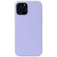 Mobigear Rubber Touch iPhone 12 Mini Siliconen Hoesje Backcover - Paars