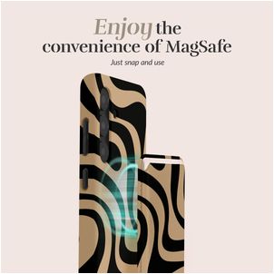 MIO Pasjeshouder - 3 Pasjes - MagSafe Compatible - Swirl